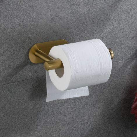 Dérouleur de papier toilette mural, crochet mural, acier inoxydable, accessoires de salle de bain, rangement