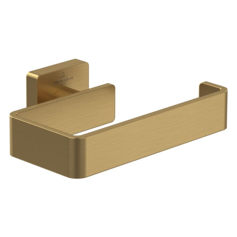 Villeroy&boch - Dérouleur de papier toilette sans couvercle villeroy et boch Elements - Striking Or Brossé