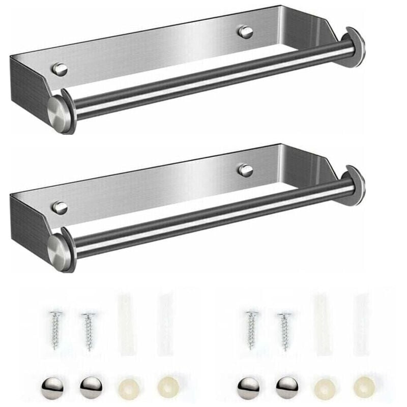 Paryou - Derouleur Essuie Tout, Derouleur Porte Sopalin, Devidoir Porte Essuie Tout Mural, Distributeur Papier Aluminium Sopalin et Film, Support