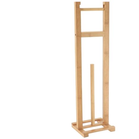 Derouleur et reserve papier wc bambou - bamboo - Tendance