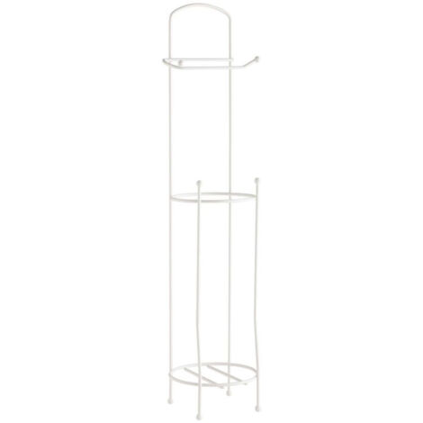 Dérouleur Papier WC Avec Réserve "Filano" 65cm Blanc