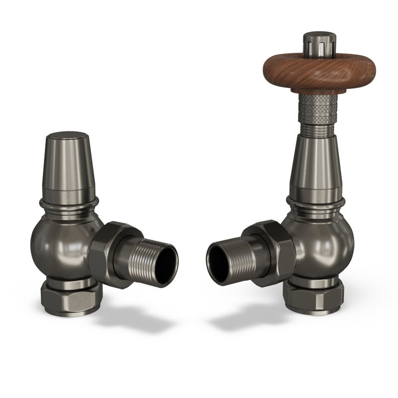 Image of Derry Traditional - Pewter Thermostatic Radiator&hellip;