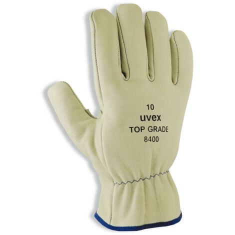 Des gants de cuir Uvex Top Grade 8400 9 Taille