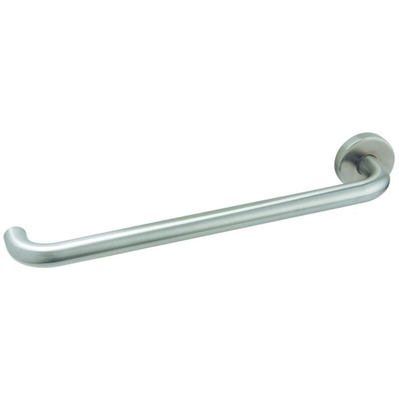 Vachette - Béquille inox Longueur 240mm sur rosace 492XL 240 Argent 120 Avec