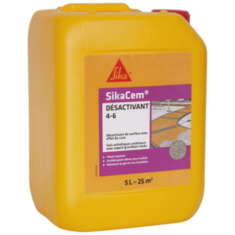 Desactivador de superficies - SIKA - SikaCem - 4-6 - 5L