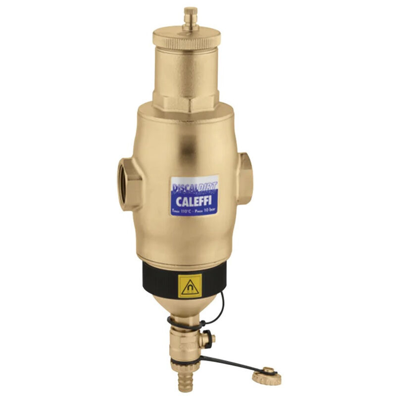 Dégazeur et pot à boues Thermador discaldirtmag laiton 1'' ff avec anneau magnétique