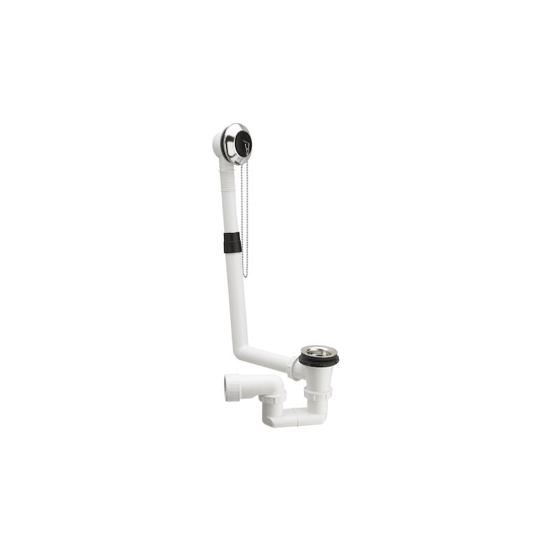 

Conjunto desagüe 52mm para bañeras con cadenilla y sifón Aqua