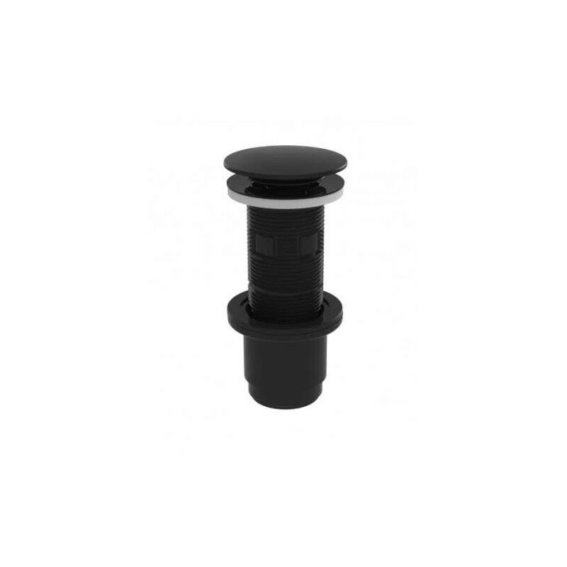 

Desagüe de lavabo Digiclic negro, tornillo central 80mm, rango de apriete 5 a 87mm
