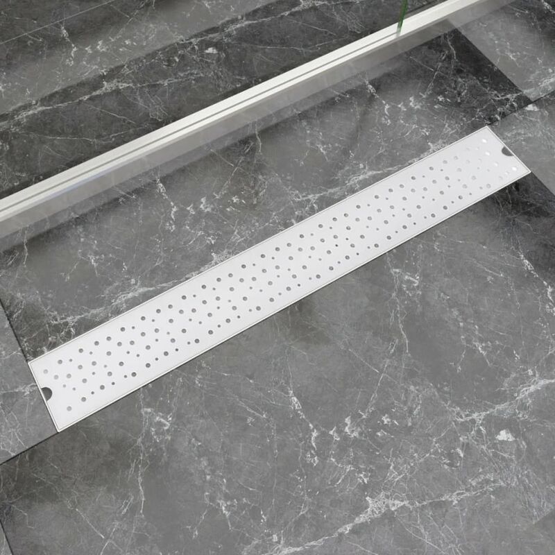 

Desagüe lineal de ducha burbuja 830x140 mm acero inoxidable