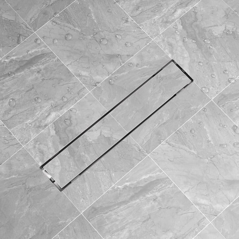 

Desagüe lineal de ducha de acero inoxidable 630x140 mm