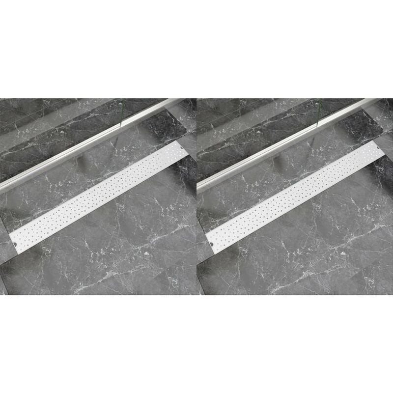 

Desague ducha lineal 2 pzs burbuja 1030x140 mm acero inoxidable