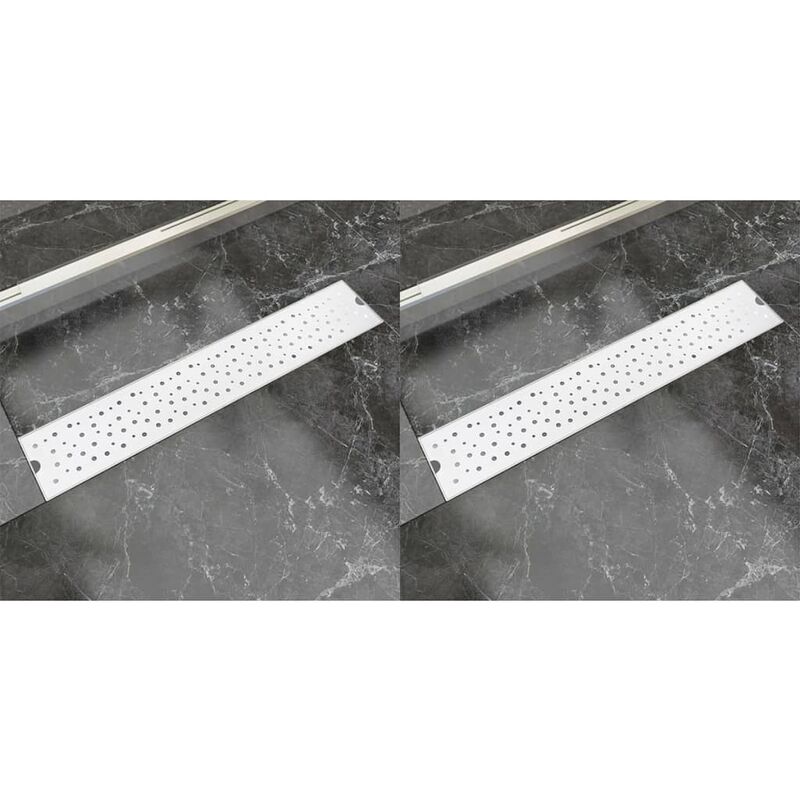 

Desague ducha lineal 2 pzs burbuja 630x140 mm acero inoxidable
