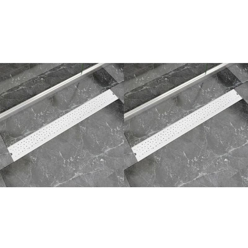 

Desague ducha lineal 2 pzs burbuja 930x140 mm acero inoxidable