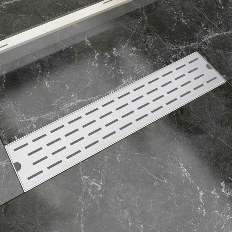 

Desague lineal de ducha de acero inoxidable 530x140 mm