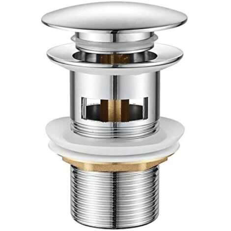 Desagüe de baño, desagüe de lavabo oculto, cromo, plata