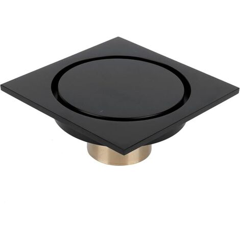 Desagüe de ducha cuadrado de 10 cm, desagüe de ducha redondo con tapa extraíble para cocina, hotel, baño, accesorio