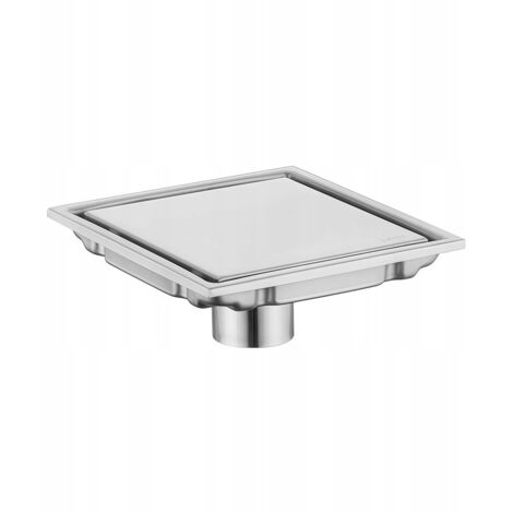 Desagüe de ducha cuadrado, tapa de desagüe de 15 cm, inserto para azulejos