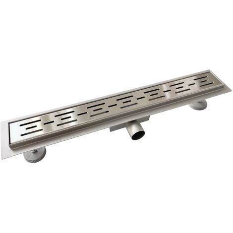 Válvula sifónica salida horizontal para plato ducha. Inoxidable 80 Ø mm.  agua baño cocina