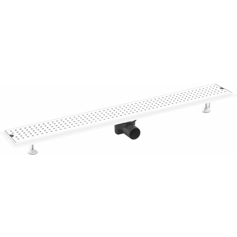 

vidaXL Desagüe de ducha de puntos acero inoxidable 93x14 cm