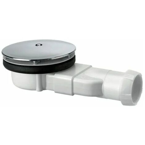 Desagüe de ducha extraplano con cúpula de ABS 30720138, blanco