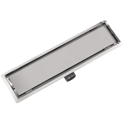 Desagüe de ducha lineal de 53 cm canaleta de ducha de acero inoxidable 020003043