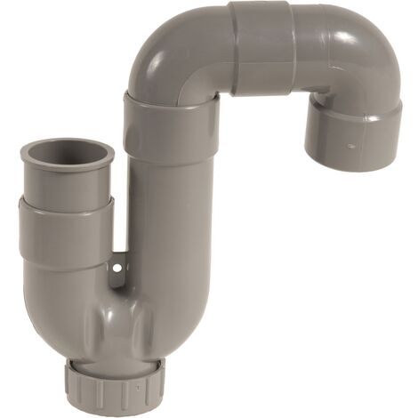 DESAGÜE SIFÓN SALIDA VERTICAL PVC PVC 40 - CON CODO PLEGABLE 0050150
