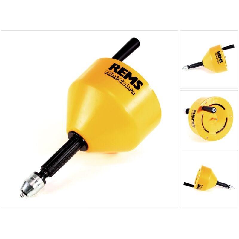 

Mini Cobra dispositivo de limpieza de tuberías ( 170010 ) para tubos de 20 - 75 mm de diámetro - Rems