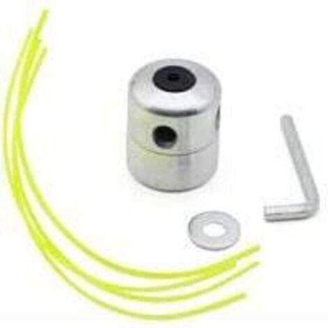 Desbrozadora, cabezal de corte de aluminio, cabezal de césped, cabezal de corte de aluminio, cabezal de corte de césped para accesorios de cortadora de césped