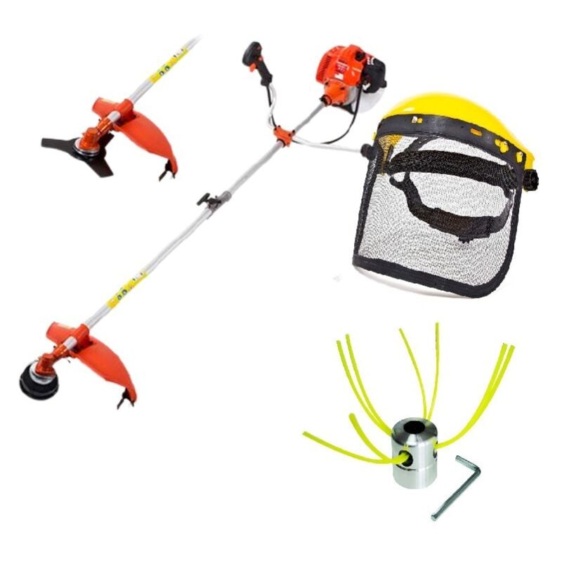 

Menjibar - DESBROZADORA DE 2 TIEMPOS DE GASOLINA, LINEA HD 43 CC, 3 EN 1, CON REGALO DE CARETA DE PROTECCIÓN