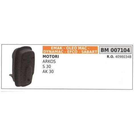 Desbrozadora de silenciador EMAK S 30 AK 30 007104