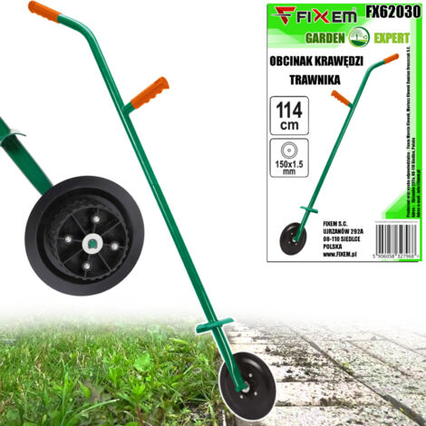 Desbrozadora manual de 114 cm con ruedas
