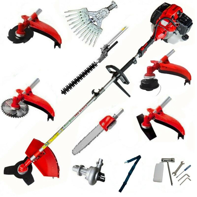 

Desbrozadora multifunción 9en1 PowerGround Pro Series Shaker&Pump 52cc