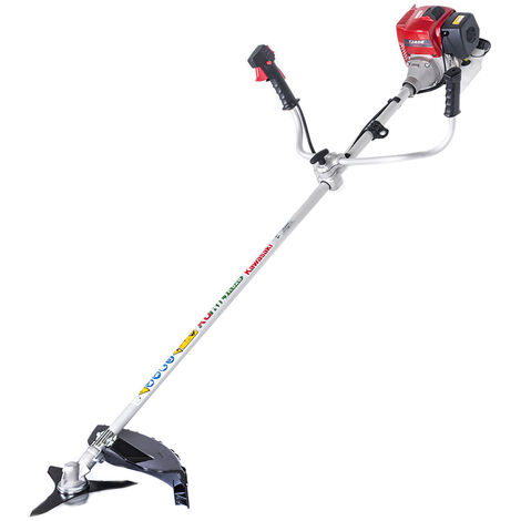 Desbrozadora Profesional Kuril con Motor Kawasaki 53 cc  Arranque Sencillo  Barra Ø 28 mm  Disco 3 Dientes