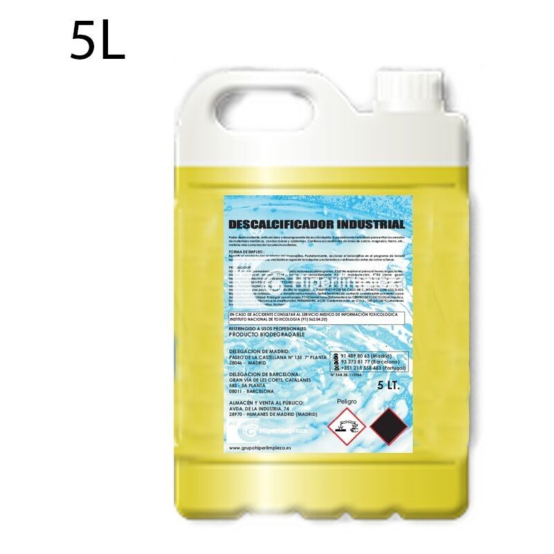 

Hiperlimpieza - Descalcificador 5L
