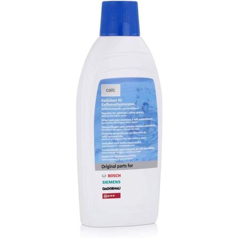 Descalcificador liquido 500 ml para cafetera BOSCH 00311968