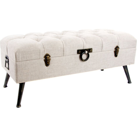 Descalzadora Lino Mdf 101X42X43 Beige
