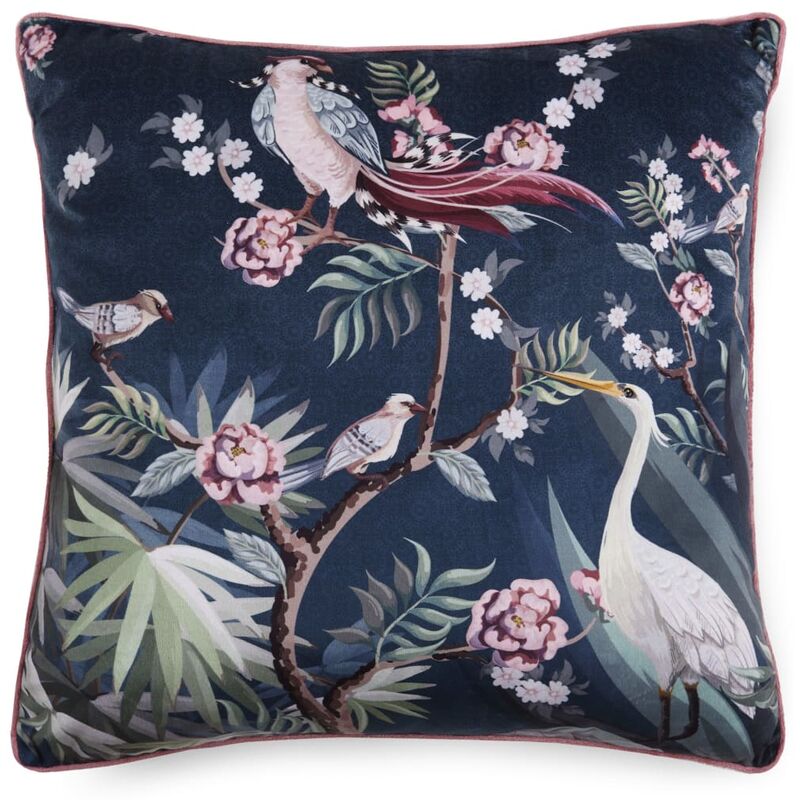 

Almohada Decorativa SARENZA 48x48 cm Petróleo - Multicolor - Descanso