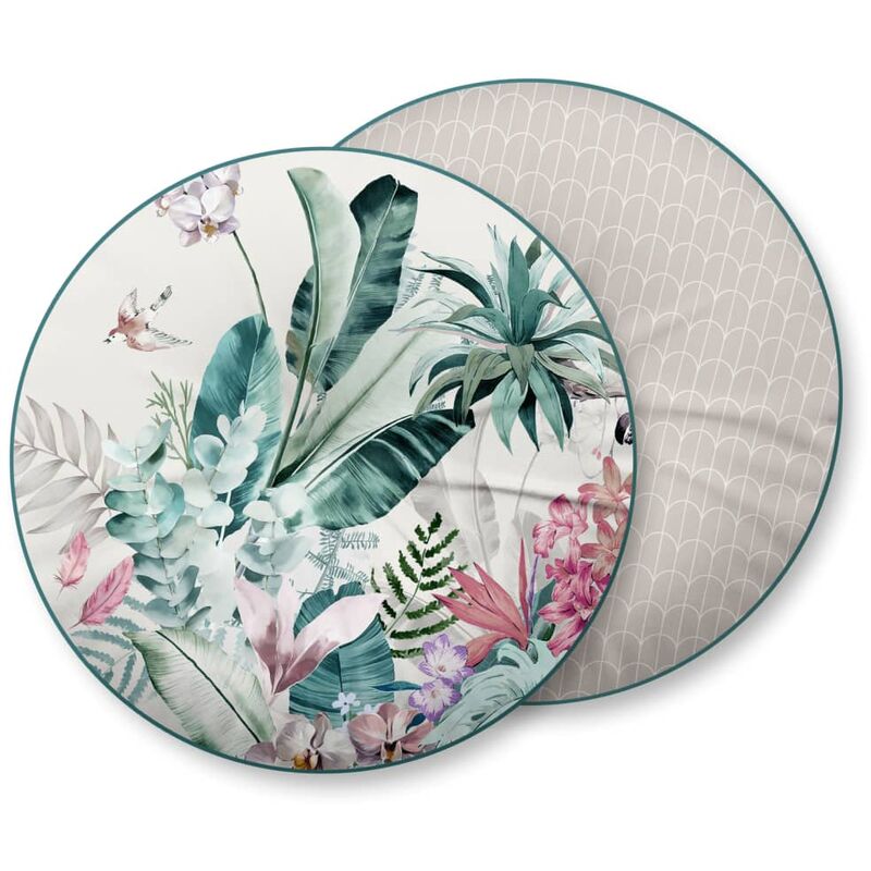 

Almohada decorativa VERDI 55x55 cm - Multicolor - Descanso