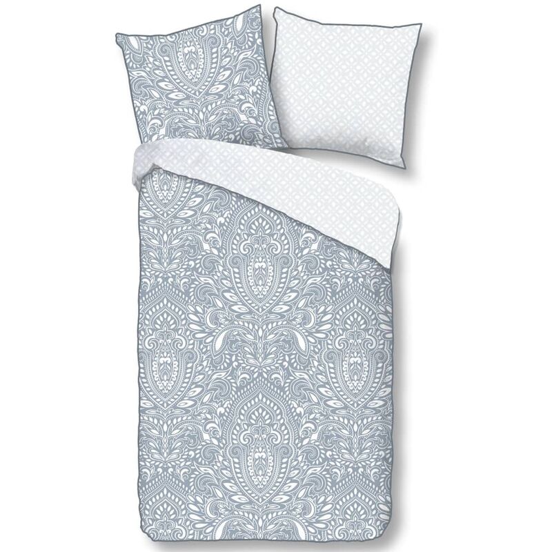 

Funda de edredón MAUD 135x200 cm - Gris - Descanso