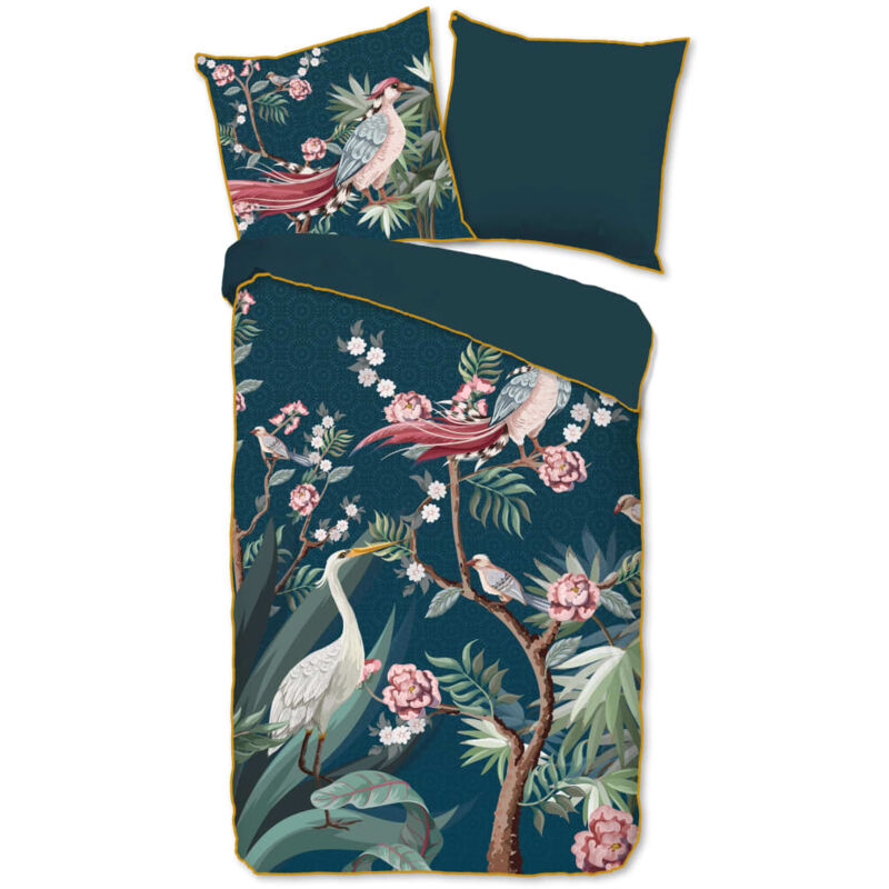 

Funda de edredón SARENZA 155x220 cm petróleo - Multicolor - Descanso