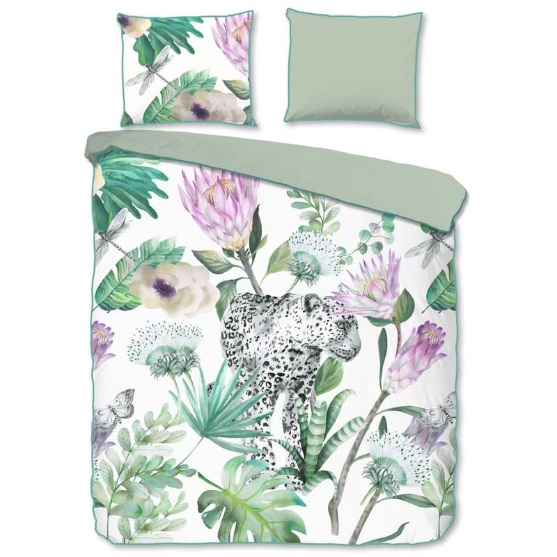 

Funda de edredón VOLTERRA 140x200/220cm verde - Verde - Descanso