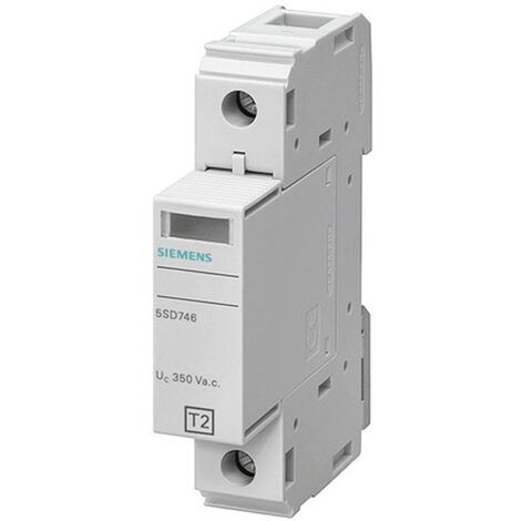 Descargador de sobretensión Siemens tipo 2 unipolar 1P 40kA clase 2 5SD74610