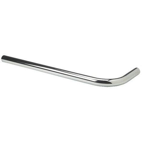DESCENTE COUDEE LAITON CHROME POUR CUVETTE WC