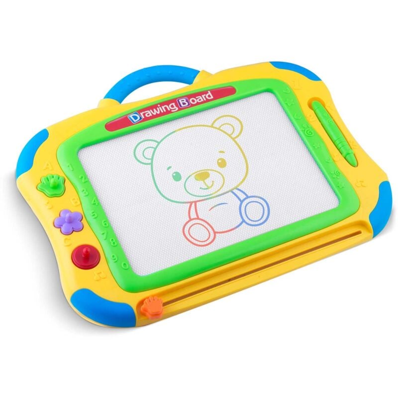 Description Planche à dessin Ricokids - jaune