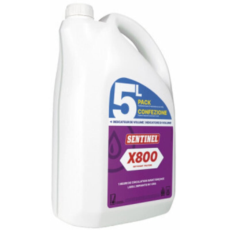 Désembouant rapide X800 Sentinel X800L-2X5L-EXP