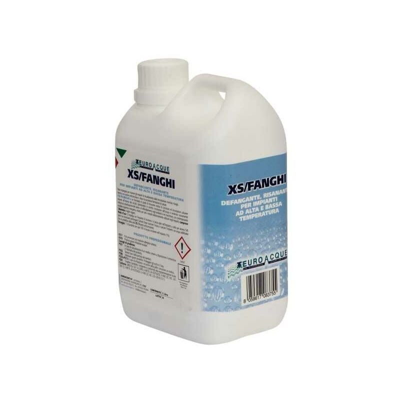 Euroacque - Désembouant pour système chauffage xs fanghi 1L - dilution 1%