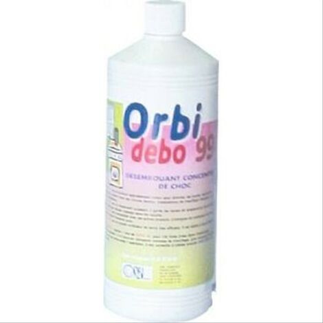 Désemboueur Orbi Debo 99 1L – Dégazeur pour filetage plomberie – Élimine boues, tartre et mousses – Adoucit l'eau – Orbi France