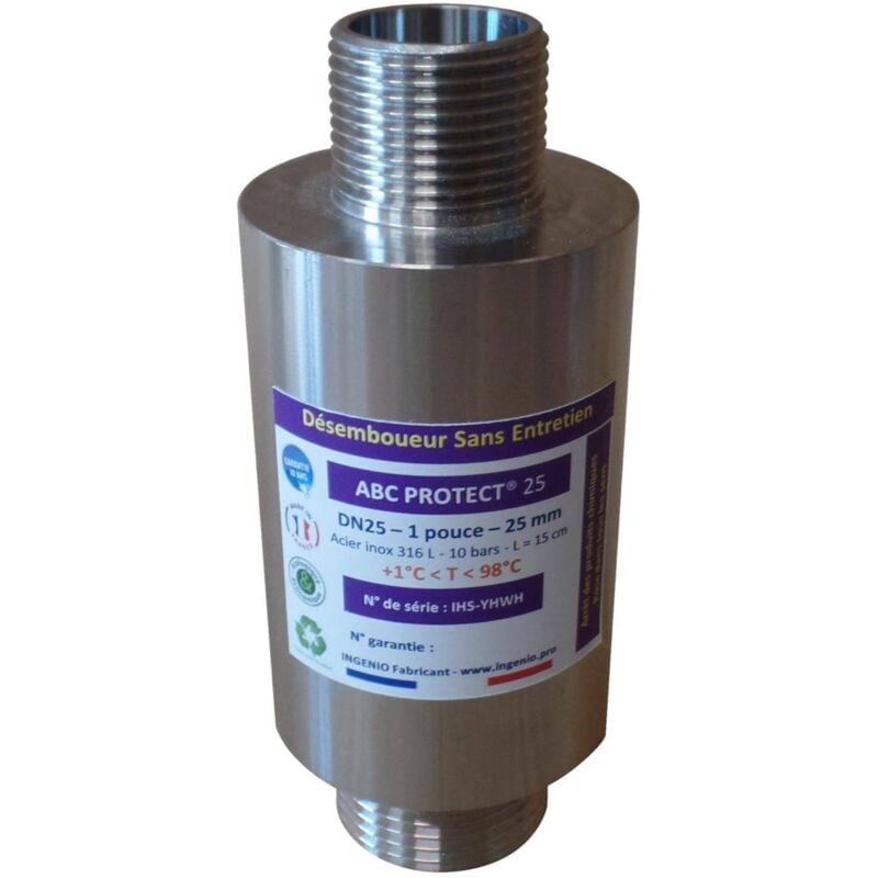 Désemboueur Vortex Protect.25 - 1 pouces