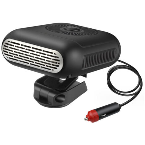 Désembueur de pare-brise électrique portable pour voiture, base rotative, chauffage de vitre, ventilateur sécheur et désembueur