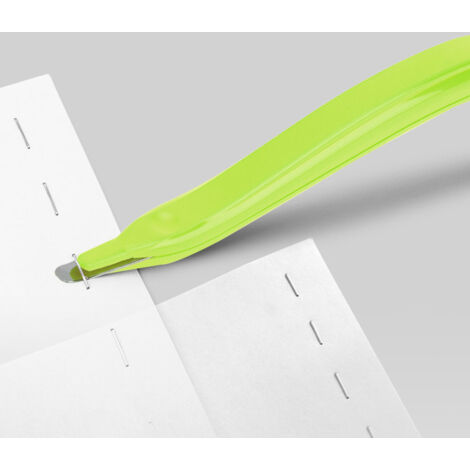 Désenfile-aiguille magnétique portable en forme de stylo, design ergonomique et économe en énergie (Vert)